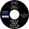 1990 FORD TRUCK REPAIR MANUALS 5 VOLUME SET